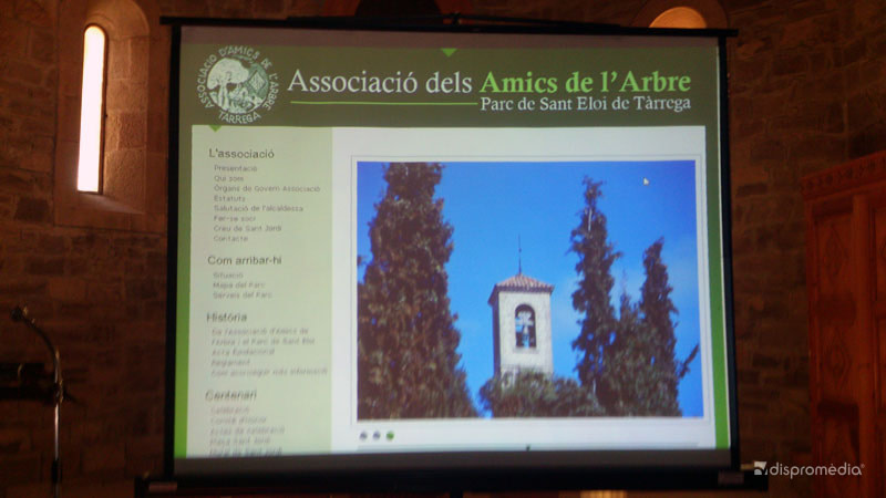 Presentació web dels Amics de L'Arbre