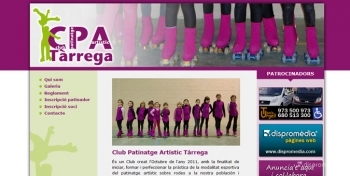 Dispromèdia colabora con el Club Patinatge Artístic Tàrrega