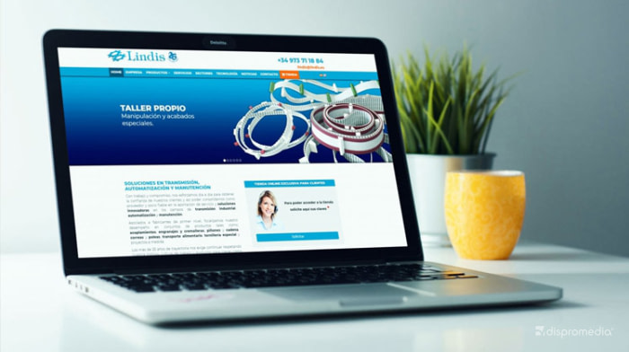 Präsentation von Lindis neuem Web