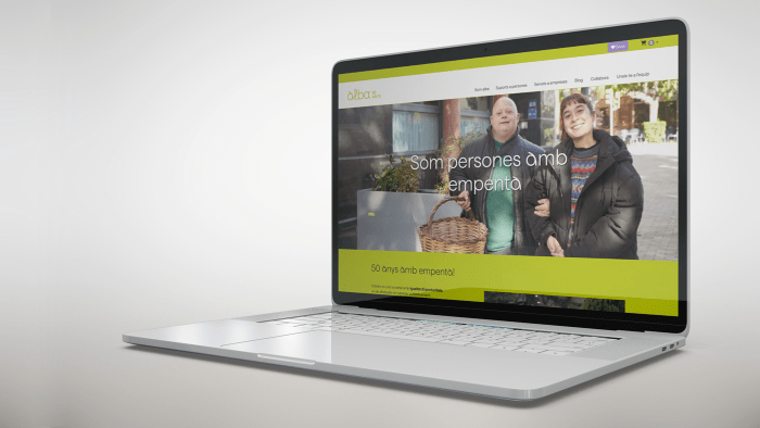 Una relación de confianza de larga duración: la Asociación Alba renueva su página web con Dispromèdia