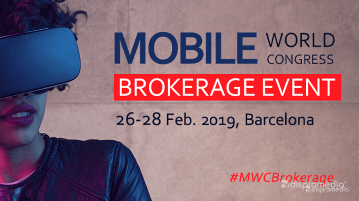 Dispromedia prepares the ground for disembarking at the Mobile World Congress 2019 (MWC2019)